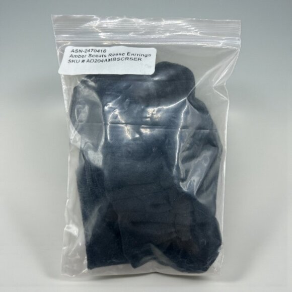 Amber Sceats Reese 24k Karat Gold Plated Sculptural Earring (NWT) - Picture 6 of 6